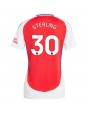 Arsenal Raheem Sterling #30 Hjemmedrakt Dame 2024-25 Korte ermer